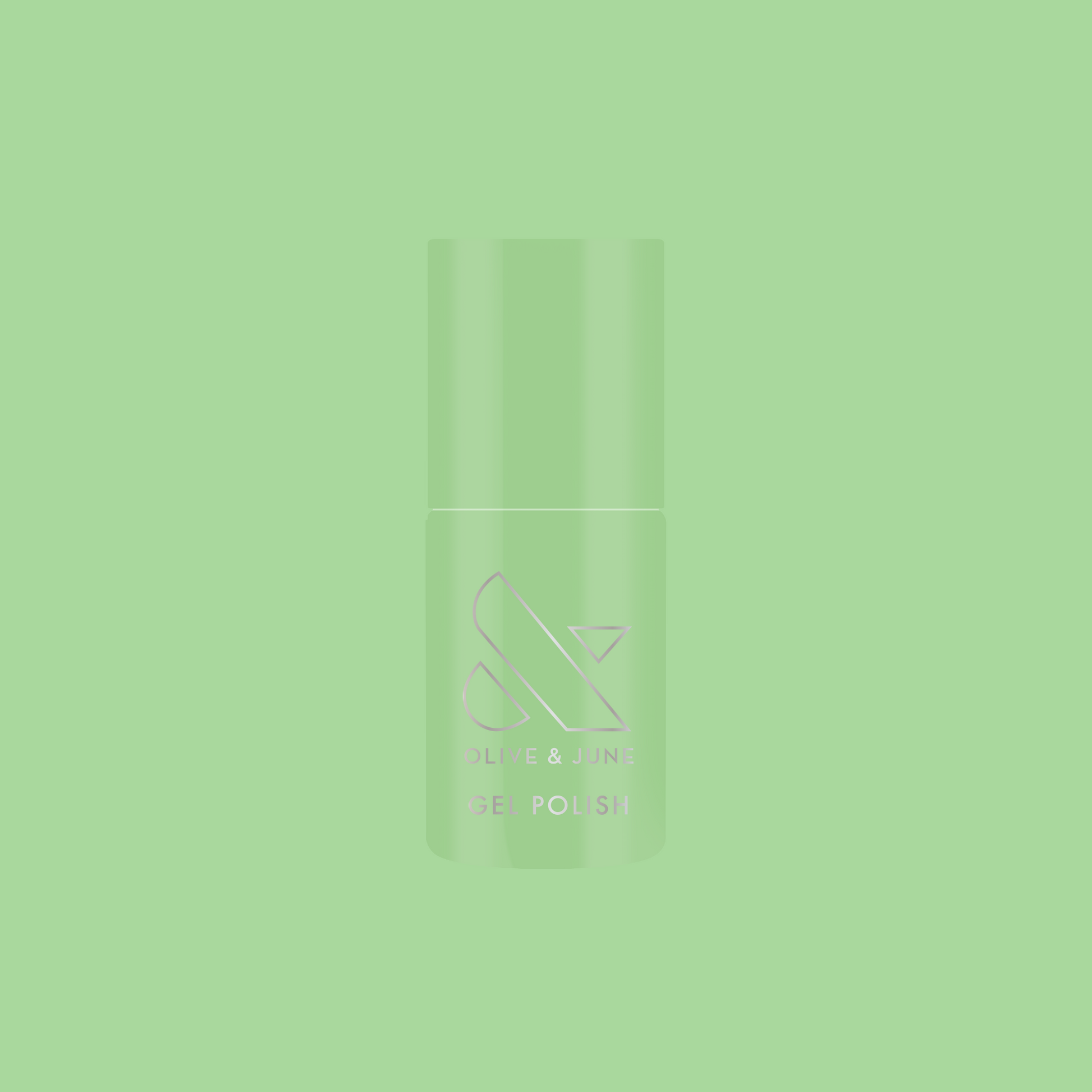 Aced It - Gel nail polish bottle in cool pastel green for easy, long-lasting gel mani at home or salon