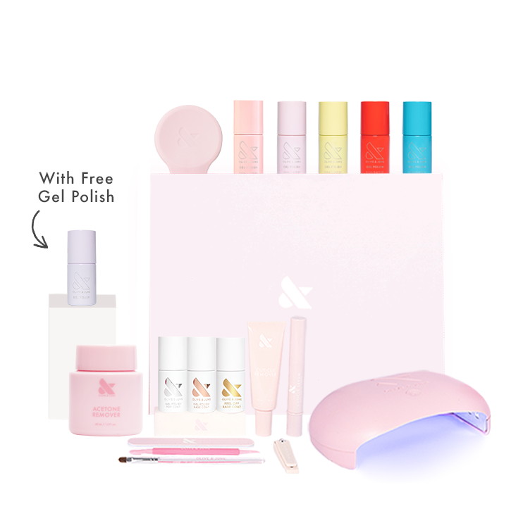 The Gel Mani System - 6 Gel Polishes