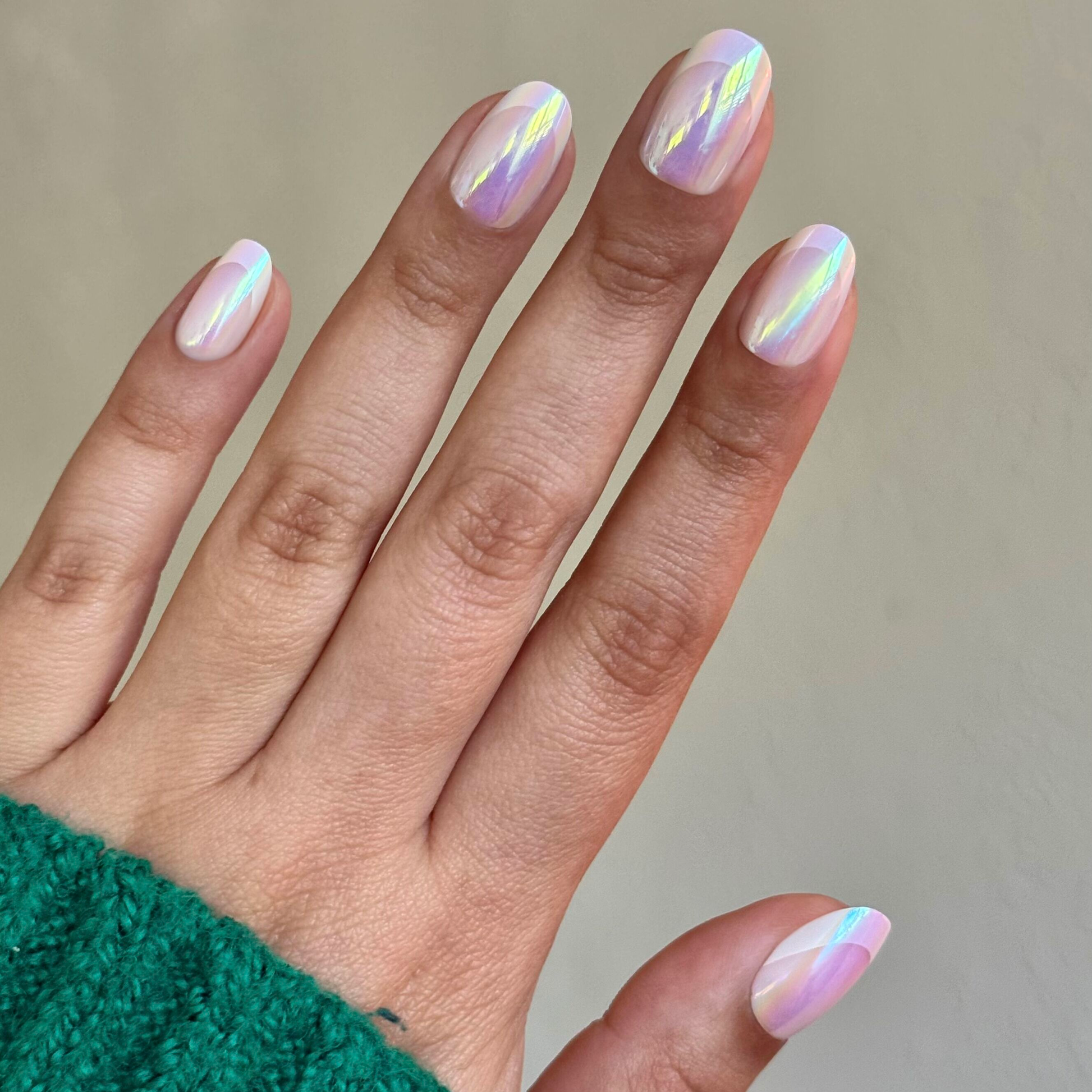 Unicorn French Maxi - Press-On | Short | Round
